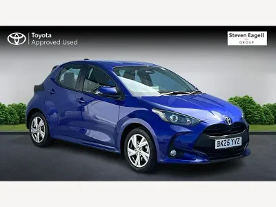 Used Toyota Yaris 2025 Blue Hatchback