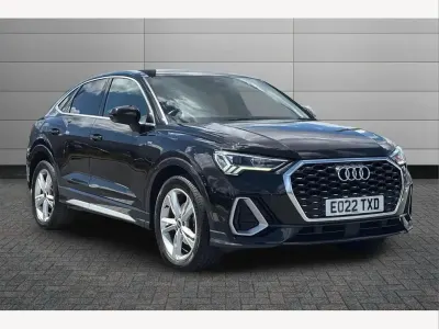 Used Audi Q3 S-Line 150 HP (110 kW) 2022 Black SUV