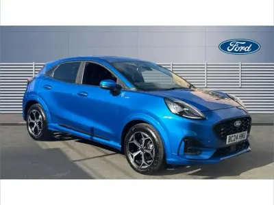Used Ford Puma ST-Line 123 HP (90 kW) 2024 Blue SUV
