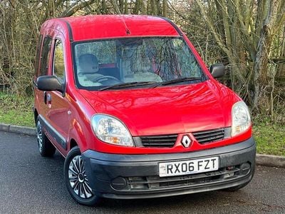 Used Renault Kangoo Authentique 95 HP (69 kW) 2006 Red MPV