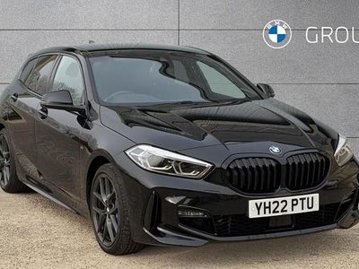 Used BMW 118 Sport Line 136 HP (100 kW) 2022 Black Hatchback