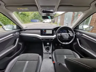 Used Skoda Octavia SE L 150 HP (110 kW) 2022 White Estate