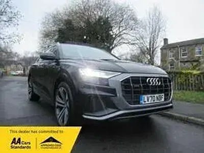 Used Audi Q8 S-Line 286 HP (210 kW) 2020 Black SUV