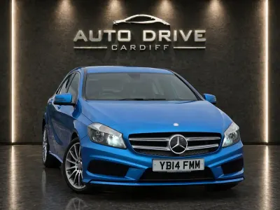 Used Mercedes A180 AMG 2014 Blue Hatchback