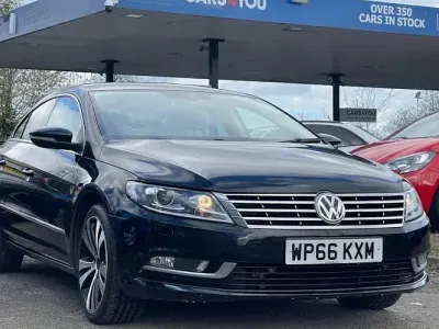 Used VW CC GT 184 HP (135 kW) 2016 Black Sedan