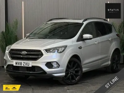 Usado Ford Kuga ST-Line X 150 CV (110 kW) 2018 Plateado SUV