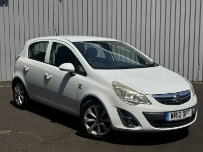 Used Vauxhall Corsa Active 2012 White Hatchback