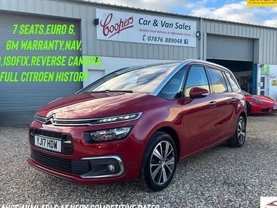 Used Citroën Grand C4 Picasso Flair 2017 Red MPV