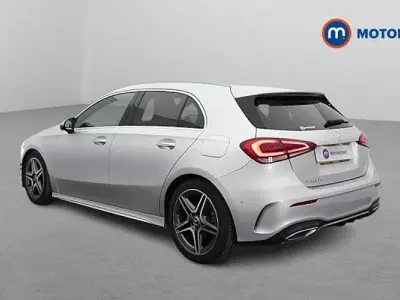 Used Mercedes A200 AMG Line Premium 150 HP (110 kW) 2020 Silver Hatchback