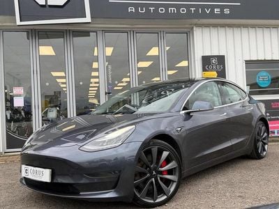 Used Tesla Model 3 Performance 461 kW (627 HP) 2020 White Sedan