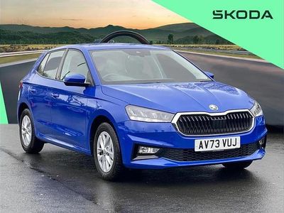 Used Skoda Fabia Comfort 110 HP (80 kW) 2023 Blue Hatchback