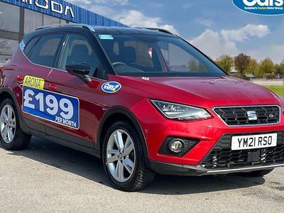 Used Seat Arona FR 150 HP (110 kW) 2021 Red SUV