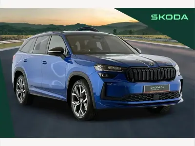 Used Skoda Kodiaq SportLine 190 HP (139 kW) 2025 Blue SUV