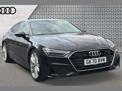 Used Audi A7 S-Line 286 HP (210 kW) 2020 Black Sedan