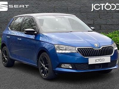 Used Skoda Fabia Colour Edition 94 HP (69 kW) 2018 Blue Hatchback