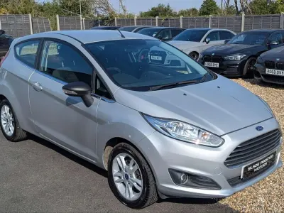 Used Ford Fiesta Zetec 2017 Silver Hatchback