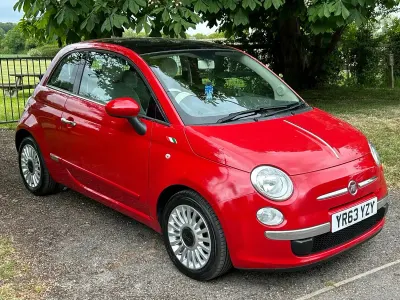 Gebraucht Fiat 500 Lounge 69 PS (50 kW) 2013 Rot Kleinwagen