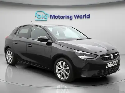 Used Vauxhall Corsa Design Edition 75 HP (55 kW) 2022 Black Hatchback