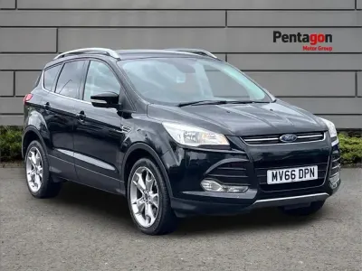 Used Ford Kuga Titanium 150 HP (110 kW) 2016 Black SUV
