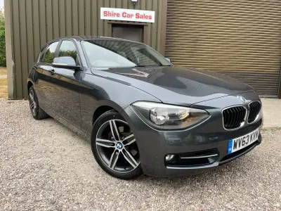 Used BMW 118 Sport Line 170 HP (125 kW) 2013 Grey Hatchback