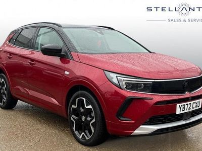 Used Vauxhall Grandland X Ultimate 131 HP (96 kW) 2023 Red SUV