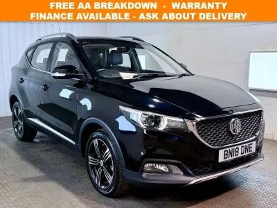 Used MG ZS Exclusive 106 HP (77 kW) 2018 Black SUV