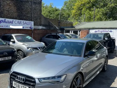 Used Audi A6 Black Edition 2018 Grey Sedan