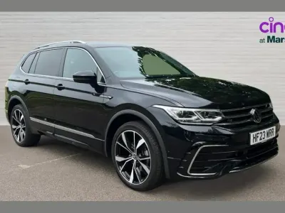 Used VW Tiguan Allspace R-line 150 HP (110 kW) 2023 Black SUV