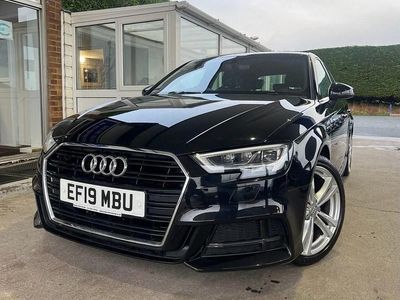 Used Audi A3 Sportback S-Line 116 HP (85 kW) 2019 Black Hatchback