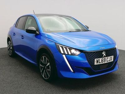 used Peugeot e-208 50KWH GT AUTO 5DR ELECTRIC FROM 2020 FROM ST. AUSTELL (PL26 7LB) | SPOTICAR