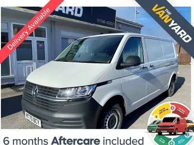 Used VW T6.1 Business 110 HP (80 kW) 2020 White Van