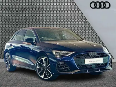 Used Audi S3 Sportback Black Edition 333 HP (244 kW) 2025 Blue Hatchback
