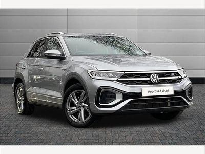 Silver Used 2024 VW T-Roc R-line SUV | £24,950 (Fair price)