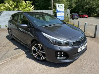 Used Kia Ceed GT-Line S 118 HP (86 kW) 2017 Silver Hatchback