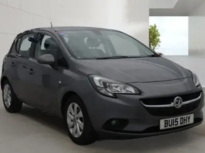 Used Vauxhall Corsa Design Edition 90 HP (66 kW) 2015 Grey Hatchback