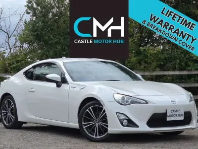 Used Toyota GT86 GT 200 HP (147 kW) 2015 White Coupe