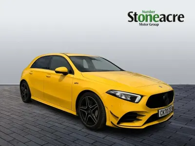 Used Mercedes A35 AMG Executive 2020 Yellow Hatchback
