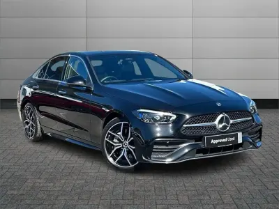 Used Mercedes C220 AMG Line Premium Plus 196 HP (144 kW) 2024 Black Sedan