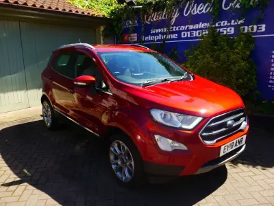 Second-hand Ford Ecosport Titanium 125 CP (91 kW) 2018 Roșu SUV