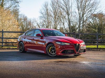 Used Alfa Romeo Giulia Quadrifoglio 2018 Red Sedan