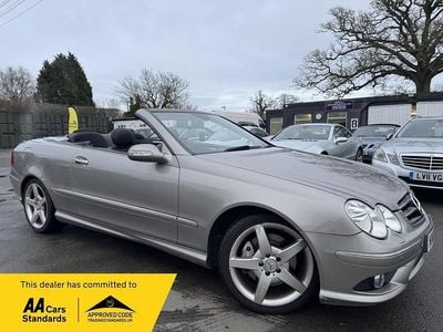 Used Mercedes CLK280 2008 Silver Cabriolet