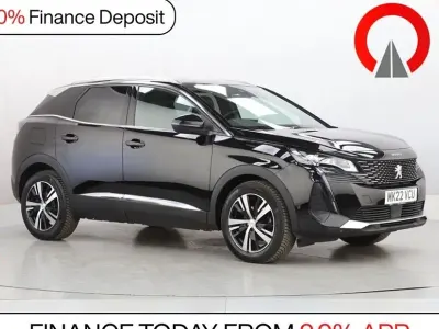 Used Peugeot 3008 GT 130 HP (95 kW) 2022 Black SUV