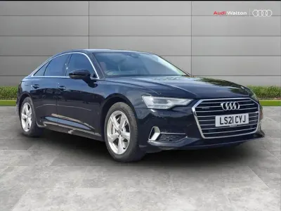 Used Audi A6 Sport 295 HP (216 kW) 2021 Black Sedan