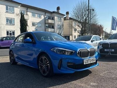 Used BMW 118 M Sport 134 HP (98 kW) 2023 Blue Hatchback