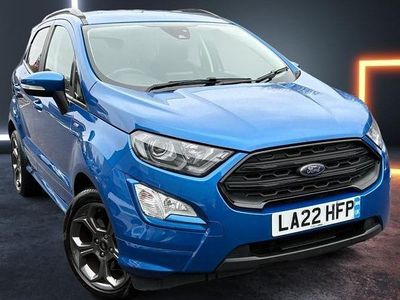 Used Ford Ecosport ST-Line 140 HP (102 kW) 2022 Blue SUV