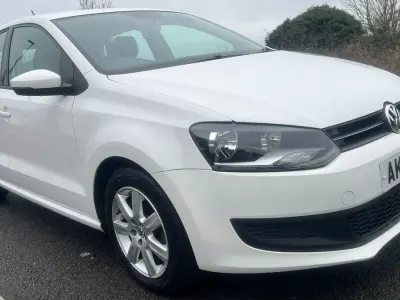 Used VW Polo SE 85 HP (62 kW) 2010 White Hatchback