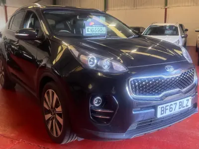 Gebraucht Kia Sportage 115 PS (84 kW) 2017 Schwarz SUV
