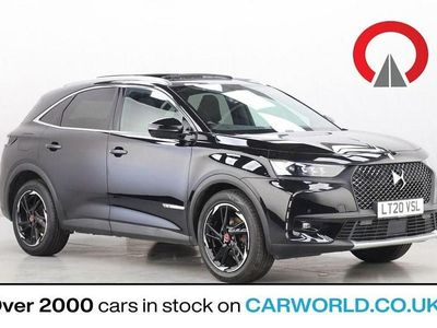 Black Used 2020 DS Automobiles DS7 Crossback Performance SUV | £13,400