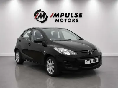 Used Mazda 2 102 HP (75 kW) 2011 Black Hatchback