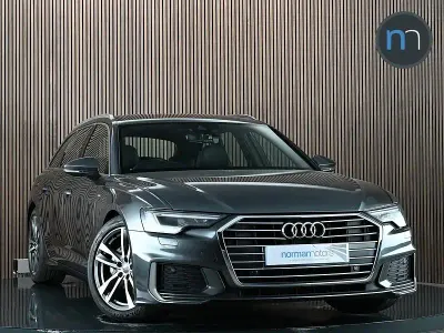 Begagnad Audi A6 S-Line 204 HK (150 kW) 2019 Grå Kombi